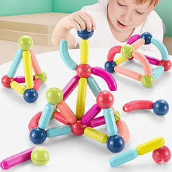 Дитячий магнітний конструктор на 25 деталей SKY Magnetic Sticks Дитячий конструктор