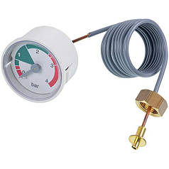 Манометр 0-4 бар для газового котла Baxi/Westen 9951650