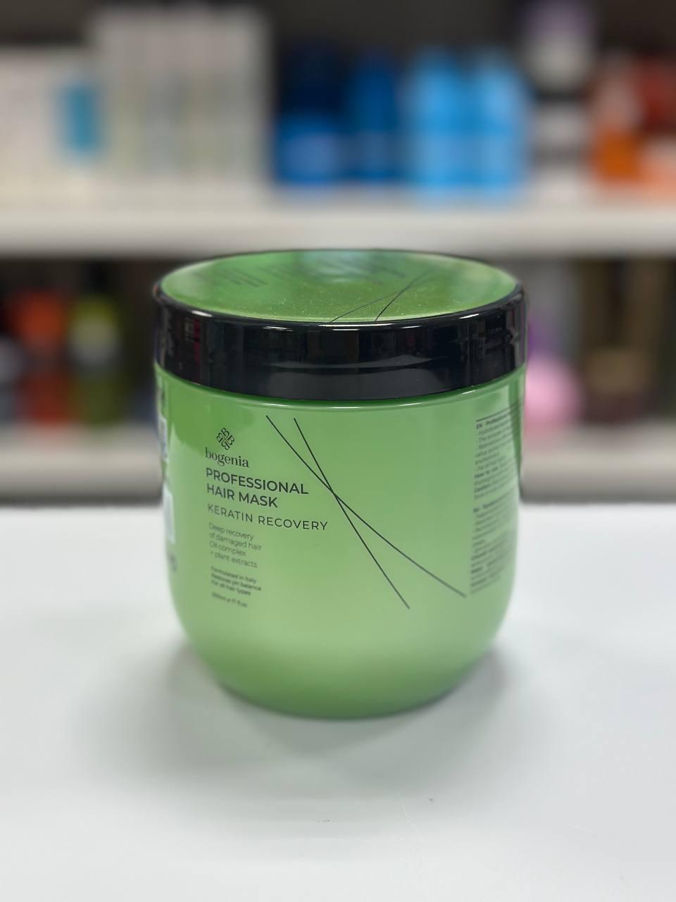 Маска для волосся Bogenia Professional Keratin Recovery Hair Mask 500 мл