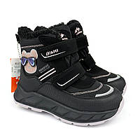 Термочобітки для дівчинки Bi&Ki чорні зимові