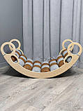 Дитяче ліжечко качалка з матрасиком 48 БОНБОН, дитяча качалка, качалка для дітей, балансир, дитяча гойдалка балансир, качалка, фото 4