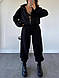 Жіночий прогулянковий костюм; Кольори - чорний, шоколад, сірий. ; Розміри - 42-46, 48-52 ;, фото 2