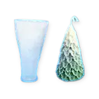 Форма силиконовая для изготовления свечей