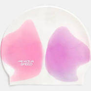 Шапочка для плавання Aqua Speed BUNT 5626 доросла силіконова Мультиколор (Оригінал), фото 2