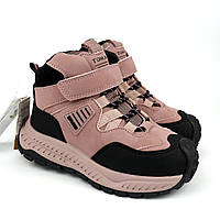 Зимові термоботинки для дівчинки рожеві Tom.m