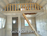 Каркасный будинок з терасою + LOFT 12 кв.м., фото 5