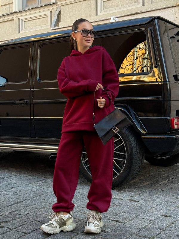 Жіночий прогулянковий костюм; Різні кольори ; Розміри - 42-44, 46-48, 50-52 ;, фото 1