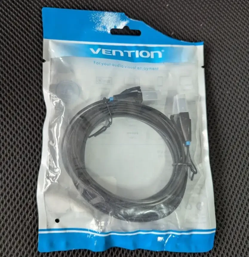 Патч-корд мережевий Vention Cat 6 UTP RJ45 Ethernet, 3 м. Кабель інтернет гігабітний (1000 Мбіт/с) для роутера/ПК, фото 1