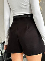 Жіночі теплі базові демісезонні шорти, фото 4