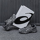 Кросівки чоловічі сірі зимові Asics GEL-NYC Grey Termo (22774), фото 5