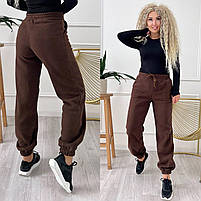 Жіночі теплі флісові джоггери, фото 3
