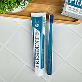 Набір для брекетів Curaprox Ortho Ultra Soft + паста President Ortho 75 мл — для мплантів, брекет-систем