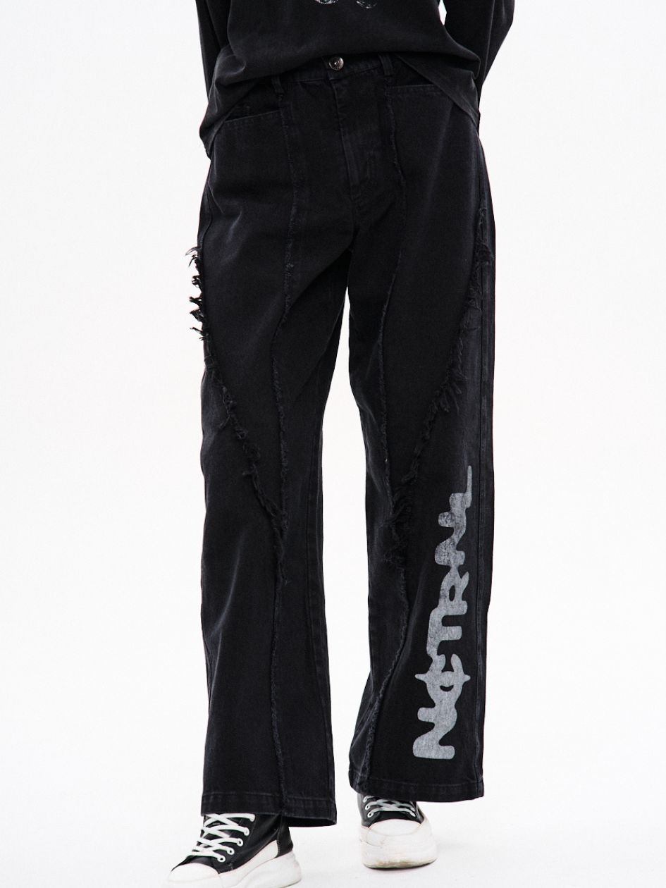 Джинси NCTRNL з принтом "Спайт", фото 1