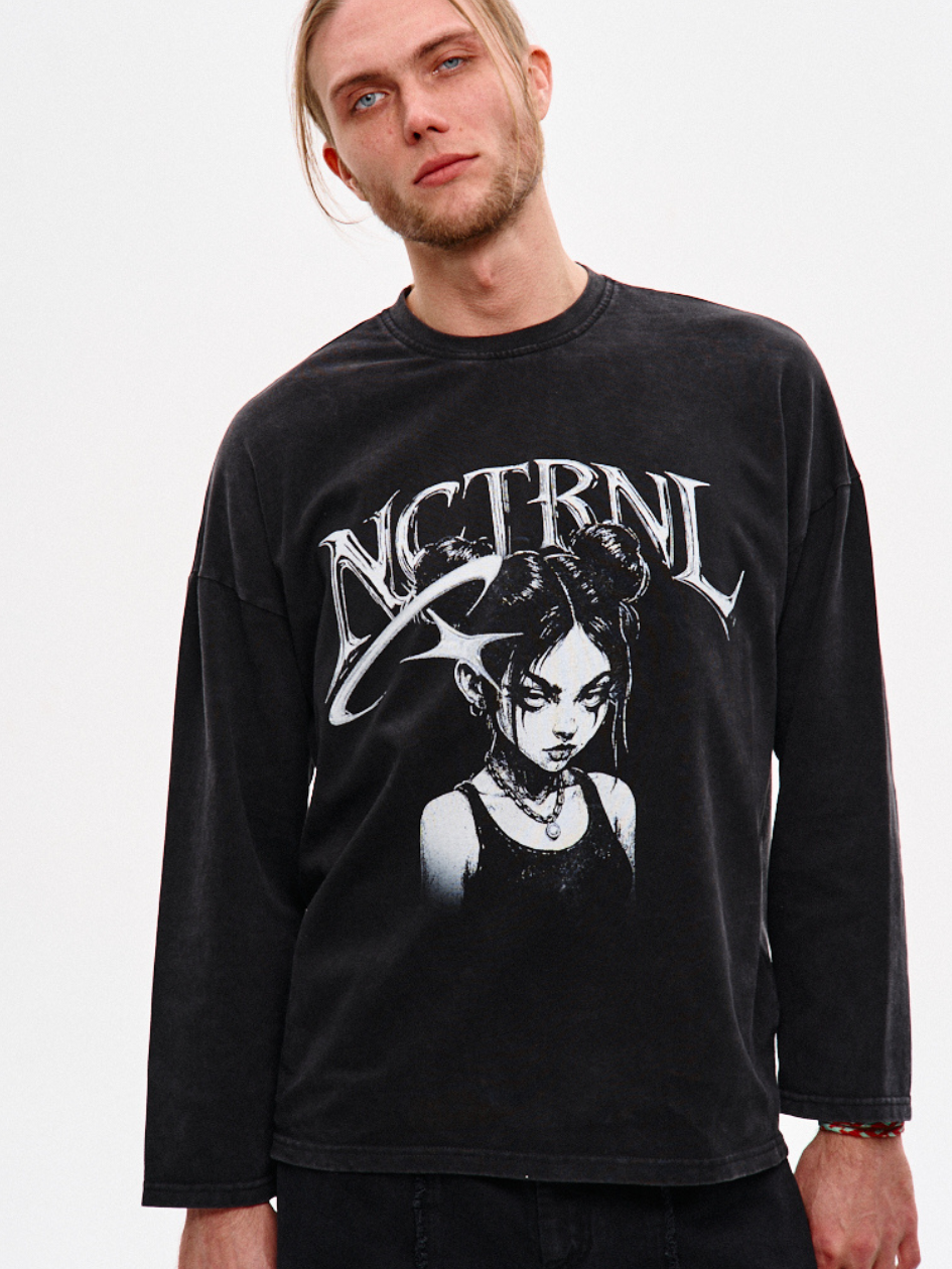 Чоловічий лонгслів NCTRNL "Angry", фото 1