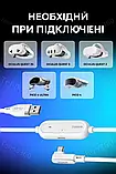 Кабель USB для Quest 3,3S,2, Pico AMVR LC5 з дод. живленням, Meta Oculus VR Link посилений, фото 7