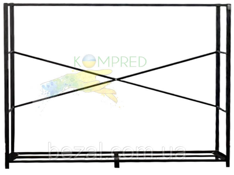 Стелаж для запасу дров 2000*350*1000мм Kompred OL324/9, фото 1