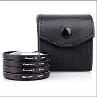 Набір світлофільтрів Макролінз Alitek Close Up +1 + 2 + 4 + 10 Макрофільтр 52 мм (4 шт.)