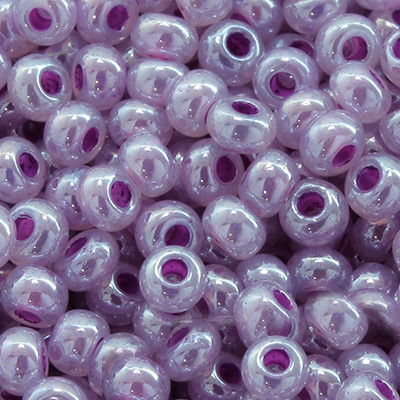 Бісер 37328 Чеський Preciosa 10/0, Алебастр AL, Фіолетовий, Круглий, 50 г, фото 1