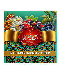 Набір скрабів 4в1 Карпатський миловар - чорниця, оливка, лісові ягоди, обліпиха-ромашка (Скраби)