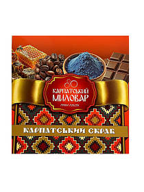 Набір скрабів 4в1 Карпатський миловар -  шоколад, кава, мед-прополіс, блакитна глина (Скраби)