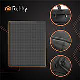 Ковдра обважнена гравітаційна 200х220 см 10 кг темно-сіра Ruhhy 24427 Польща, фото 6