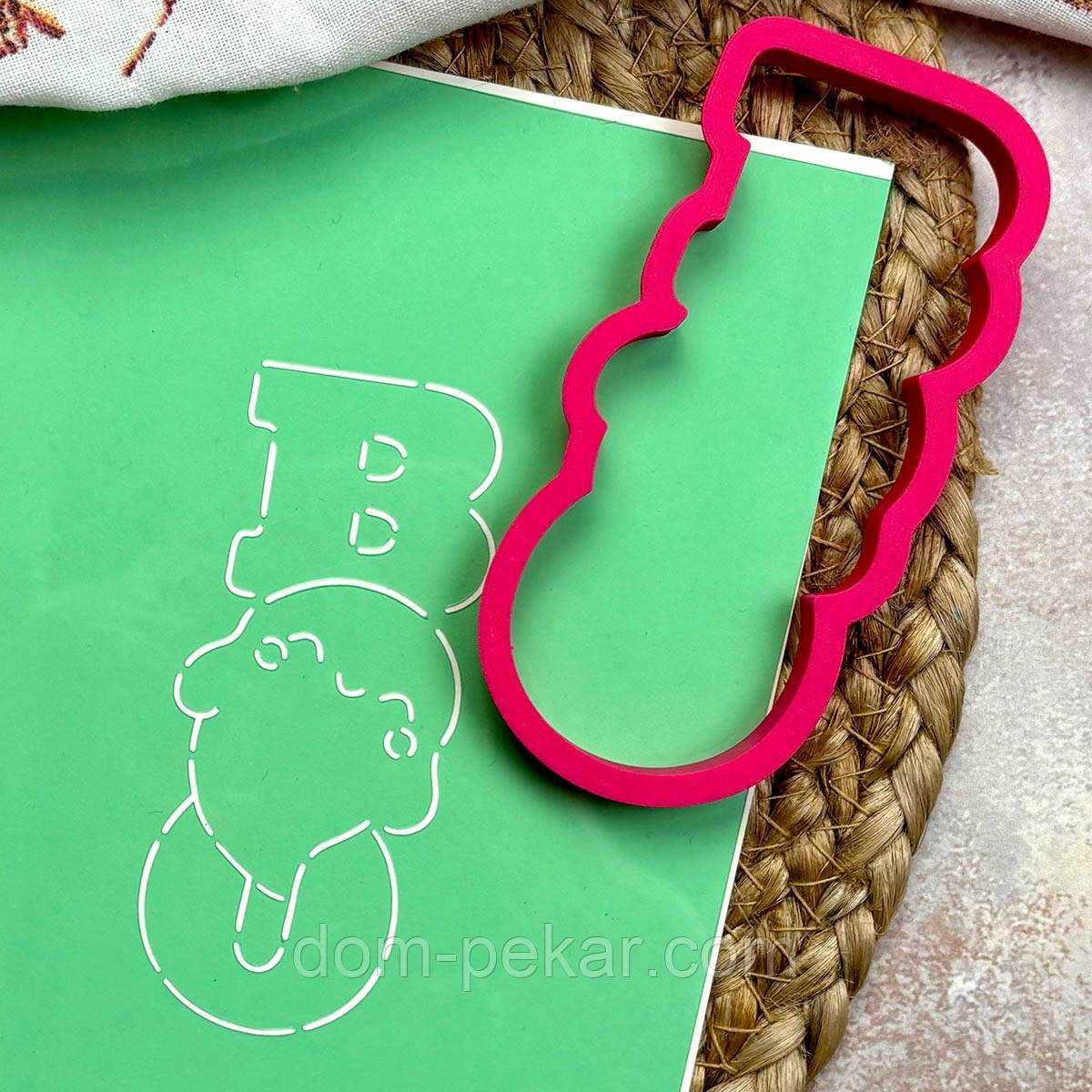 ВОО вирубка з трафаретом 11,2*5 см (TR-2)