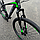 Велосипед CrossBike 27.5" Boxter 2025 Рама 17" black-green, фото 3