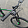Велосипед CrossBike 27.5" Boxter 2025 Рама 17" black-green, фото 4