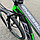 Велосипед CrossBike 27.5" Boxter 2025 Рама 17" black-green, фото 9