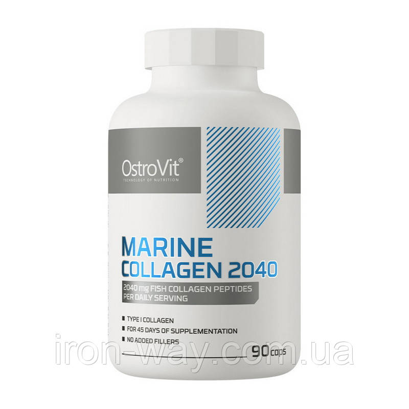 OstroVit Marine Collagen 2040 (90 caps), фото 1