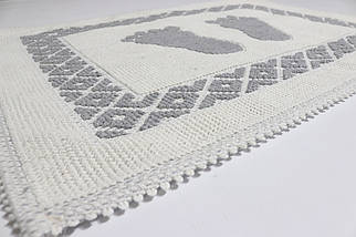 Килимок у ванну бавовняний Foot Tropichome 50*70 cм 2064/grey, фото 5