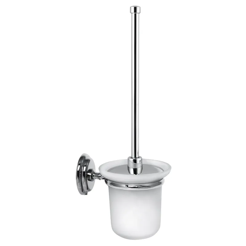 Йоржик для унітаза підвісний з кришкою Zerix LR1510 (LL1412), фото 1