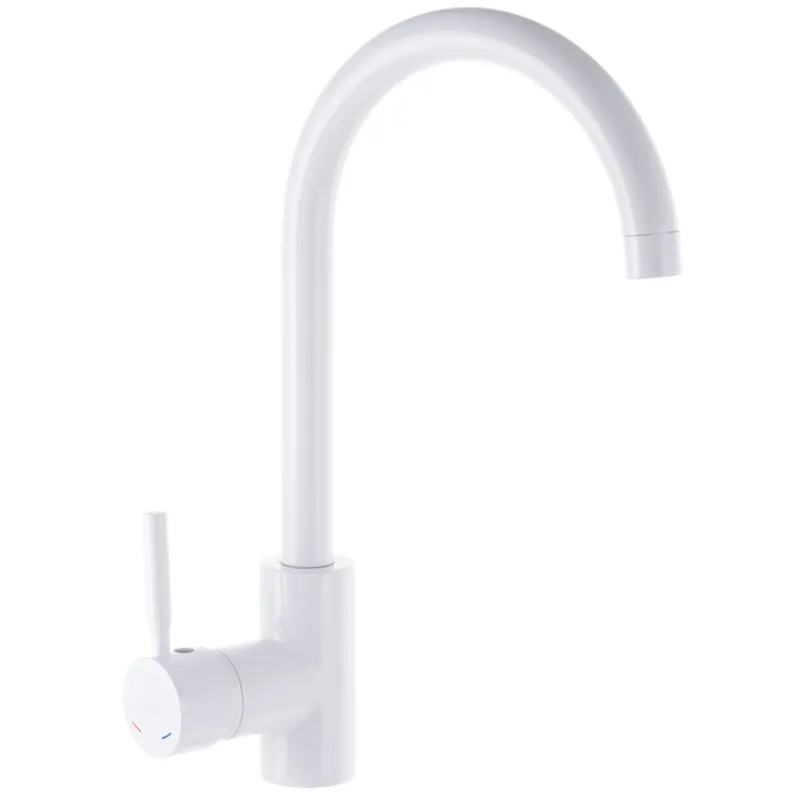 Змішувач для кухні Haiba Hans 011 білий (HB0165), фото 1