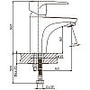 Змішувач для умивальника Haiba Ceba 001 (HB0025), фото 2