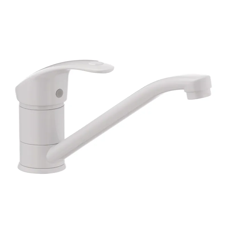 Змішувач для кухні Haiba Mars 004 білий (HB0247), фото 1