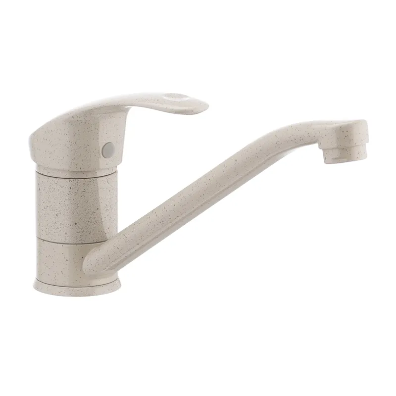 Змішувач для кухні Haiba Mars 004 бежевий (HB0245), фото 1