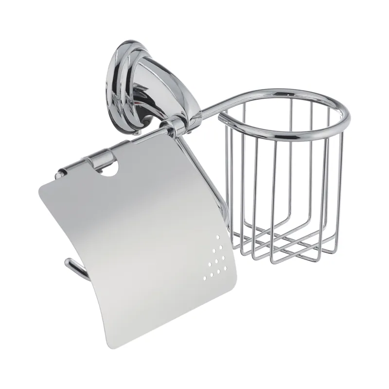 Паперова пам'ять з кришкою та кошиком Zerix LR1503-1 (LL1494), фото 1