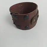 Браслет "Тризуб" (широкий, колір - горіх) (25505/1), фото 2