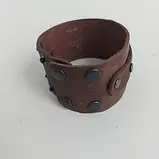 Браслет "Тризуб" (широкий, колір - горіх) (25505/1), фото 4