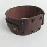 Браслет "Тризуб" (широкий, колір - горіх) (25505/1), фото 5