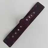 Браслет «Тризуб» (широкий, колір - марсала) (25502), фото 4