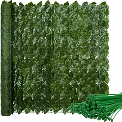 Декоративне зелене покриття Листя Gardlov 23641 50 х 300 см Польща + кріплення
