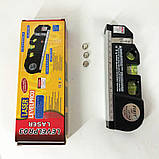 Лазерний рівень Laser Level Pro 3 з вбудованою рулеткою, Високоточний лазерний рівень, фото 10