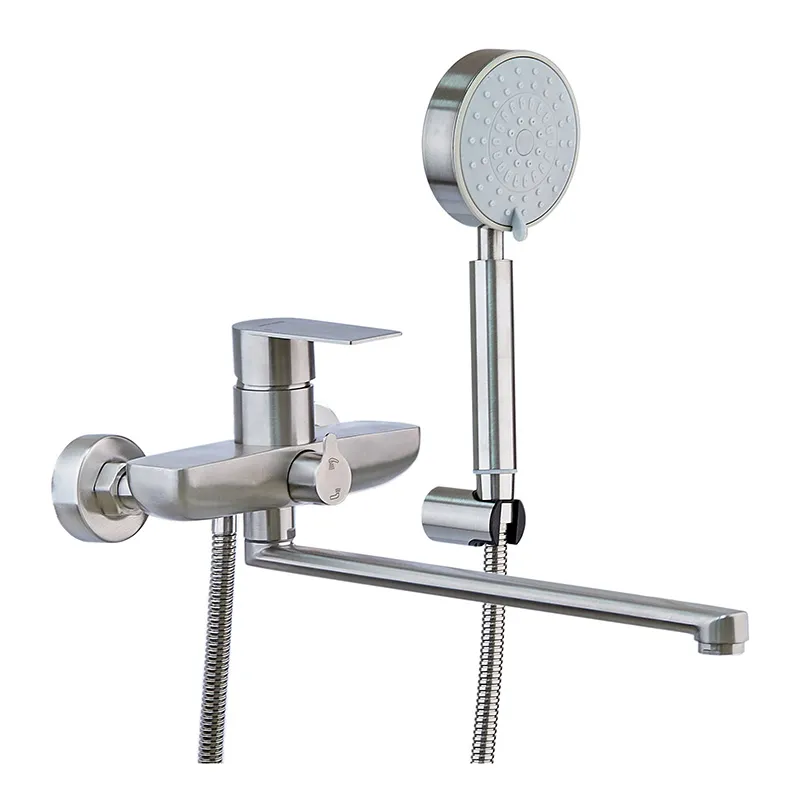 Змішувач для ванної Mixxus WEL-006 (Euro) (неірж. сталь) (MI6227), фото 1