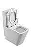 Унітаз-компакт Mixxus Premium Quadro-0401-R 610x365x825mm, система змиву RIMLESS (MP6457), фото 5