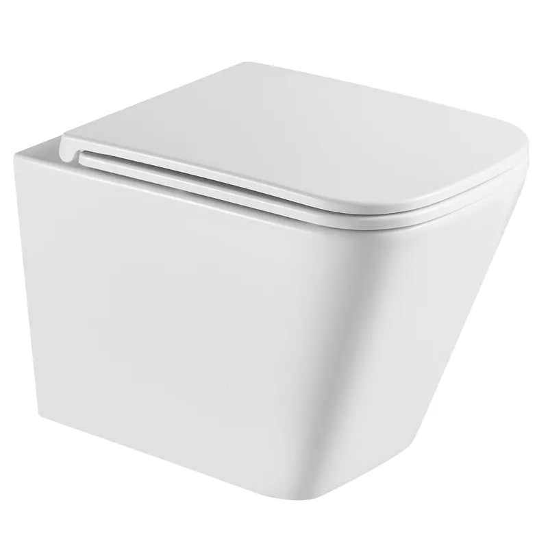 Підвісний унітаз Mixxus Premium Quadro-0301-T3 490x340x360mm, система змиву TORNADO 3.0 (MP6453), фото 1