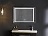 Дзеркало Mixxus STYLE MR03-70x50 з Led Touch, Anti-fog, димером, регулятором яскравості, годинником (MI6006), фото 9