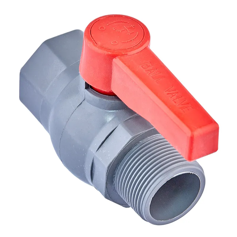 Кран шаровой Plamix PVM-1 1/4" FM PVC (PM0622), фото 1