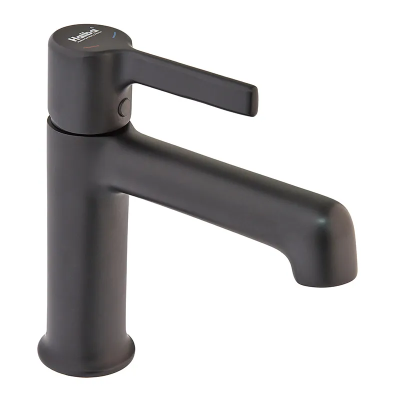 Змішувач для умивальника Haiba Markus 001 Black (HB3971), фото 1