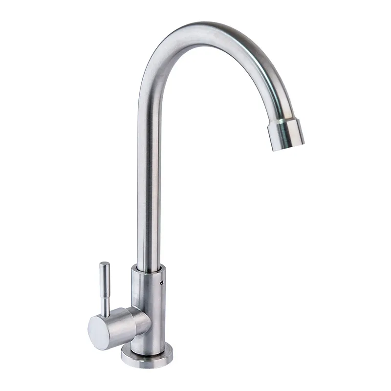 Кран для холодної води з нерж. сталі SUS304 Champion Mono-01.SUS (CH0307), фото 1